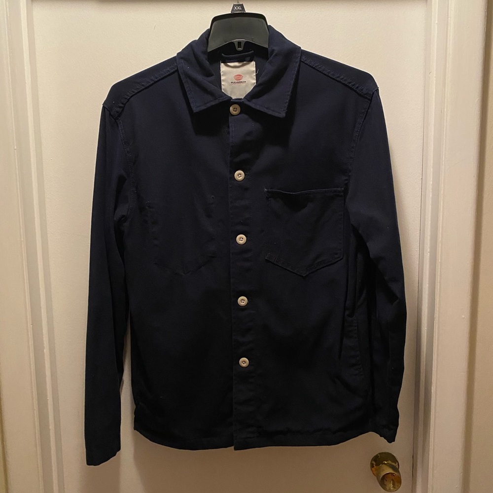 Pull&Bear Navy Lightweight Jacket
